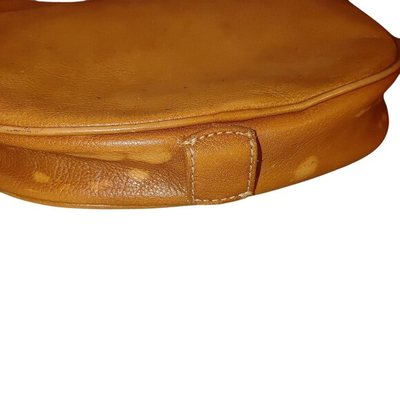 MCM  Crossbody Bag Patricia Cognac Leather Vintage Gold Hardware Parts Project - Picture 13 of 16